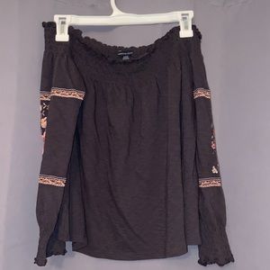 Off the shoulder top from American Eagle